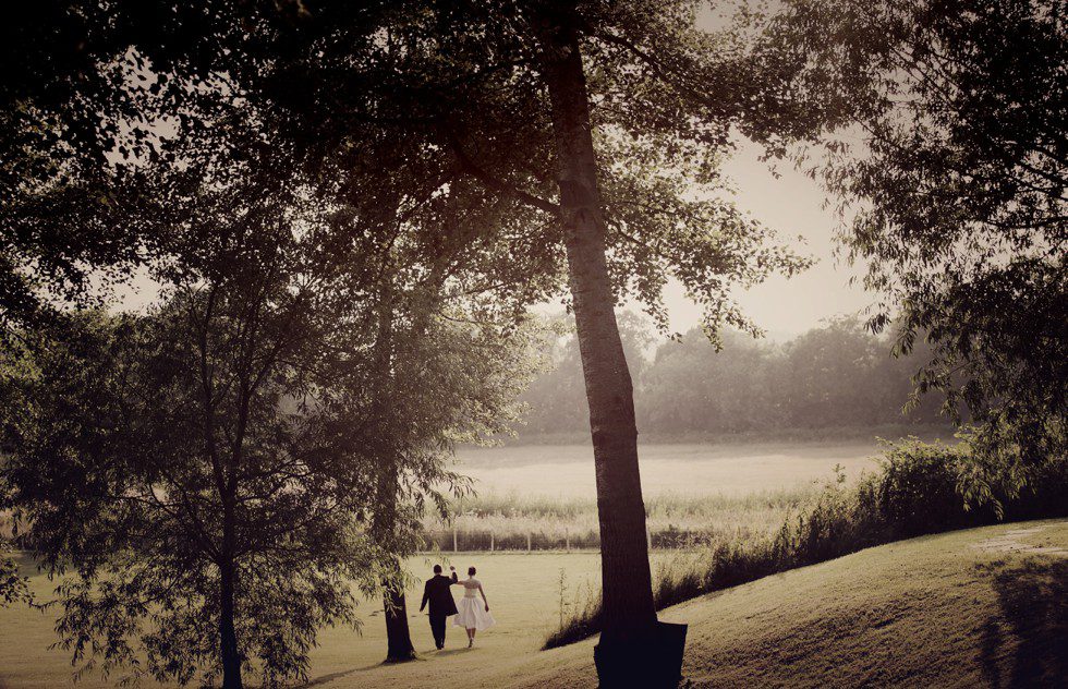 A touch of 50s wedding chic at Pam and Dan's Coltsford Mill wedding