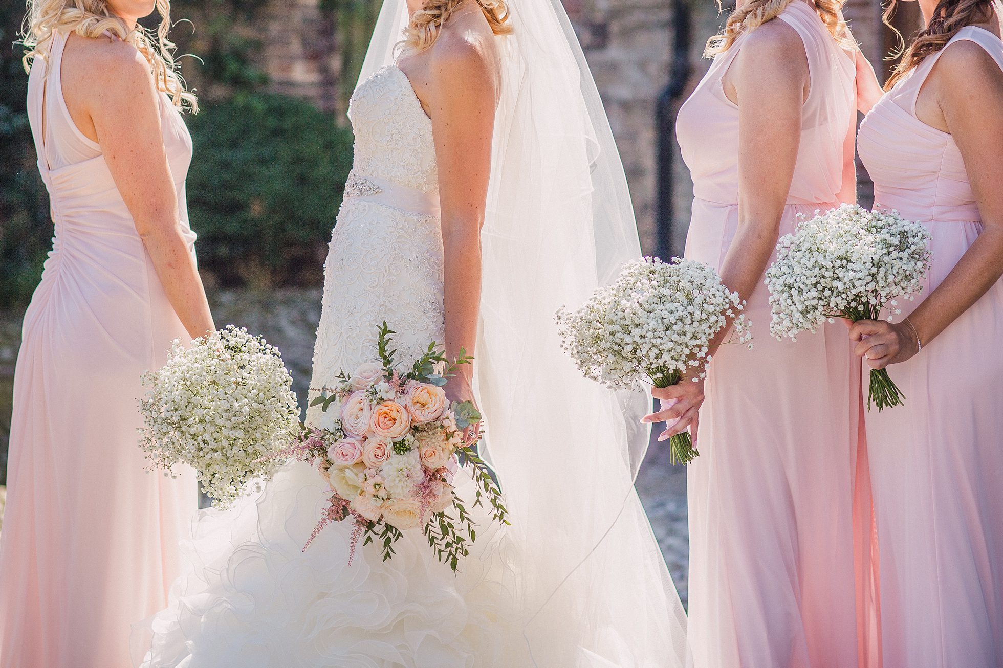 Holly's and Glenn's wedding ceremony at All Hallows Church Tillington and wedding reception at Grittenham Barn.