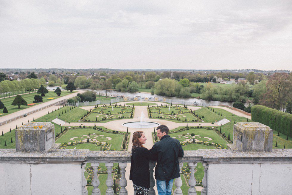 Pre Wedding shoot Hampton Court Palace