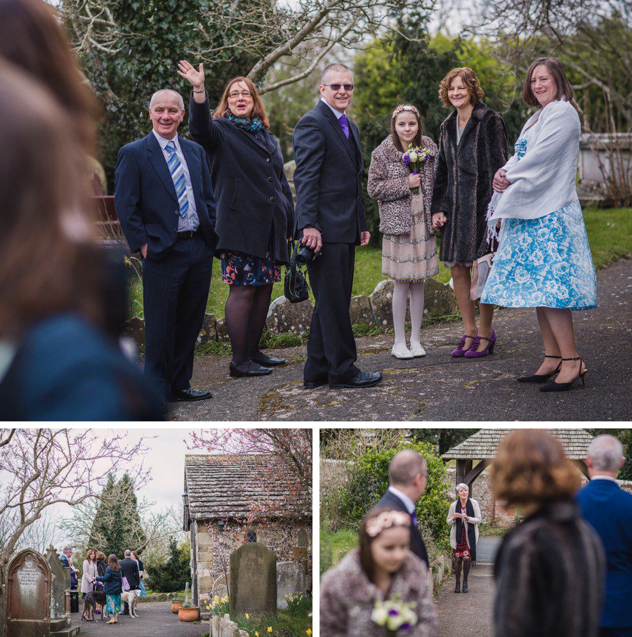 Andrew and Diana's wedding at St Mary's Church, Sompting