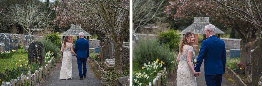 Andrew and Diana's wedding at St Mary's Church, Sompting