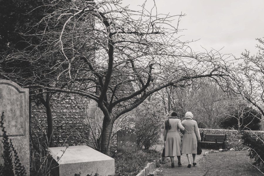 Andrew and Diana's wedding at St Mary's Church, Sompting