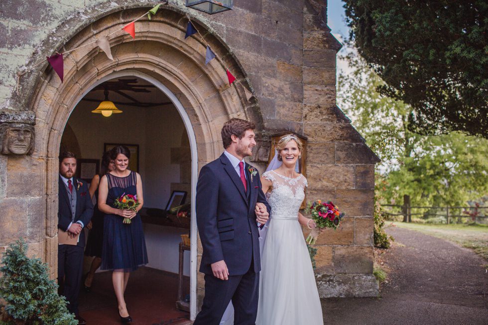 Wedding at All Hallows Church and Grittenham Barn for Steffi and Matt