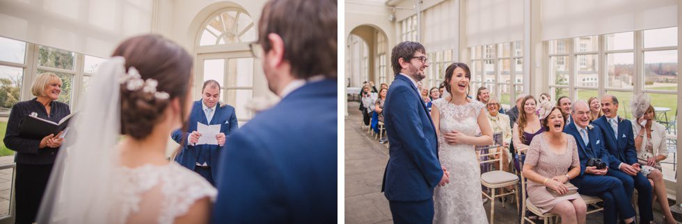 Emma's and James' Buxted Park wedding
