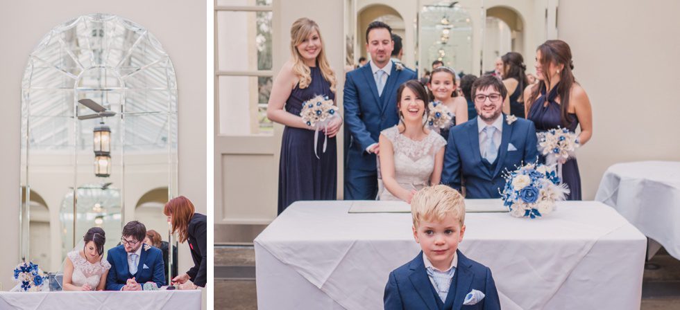 Emma's and James' Buxted Park wedding