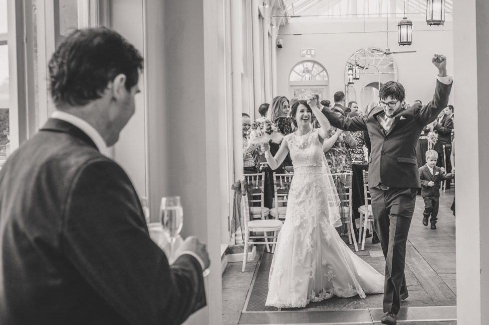 Emma's and James' Buxted Park wedding