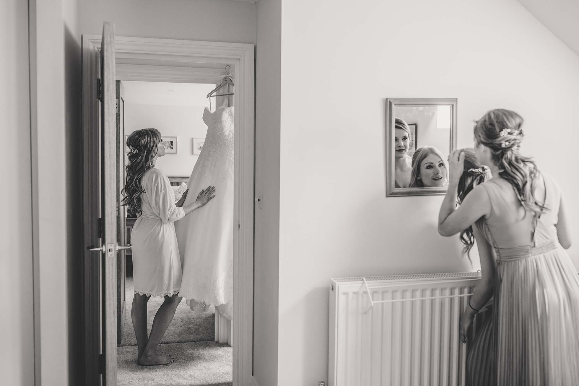 Alice and Phil's wedding at St Nicolas Church, Cranleigh and Loseley Park