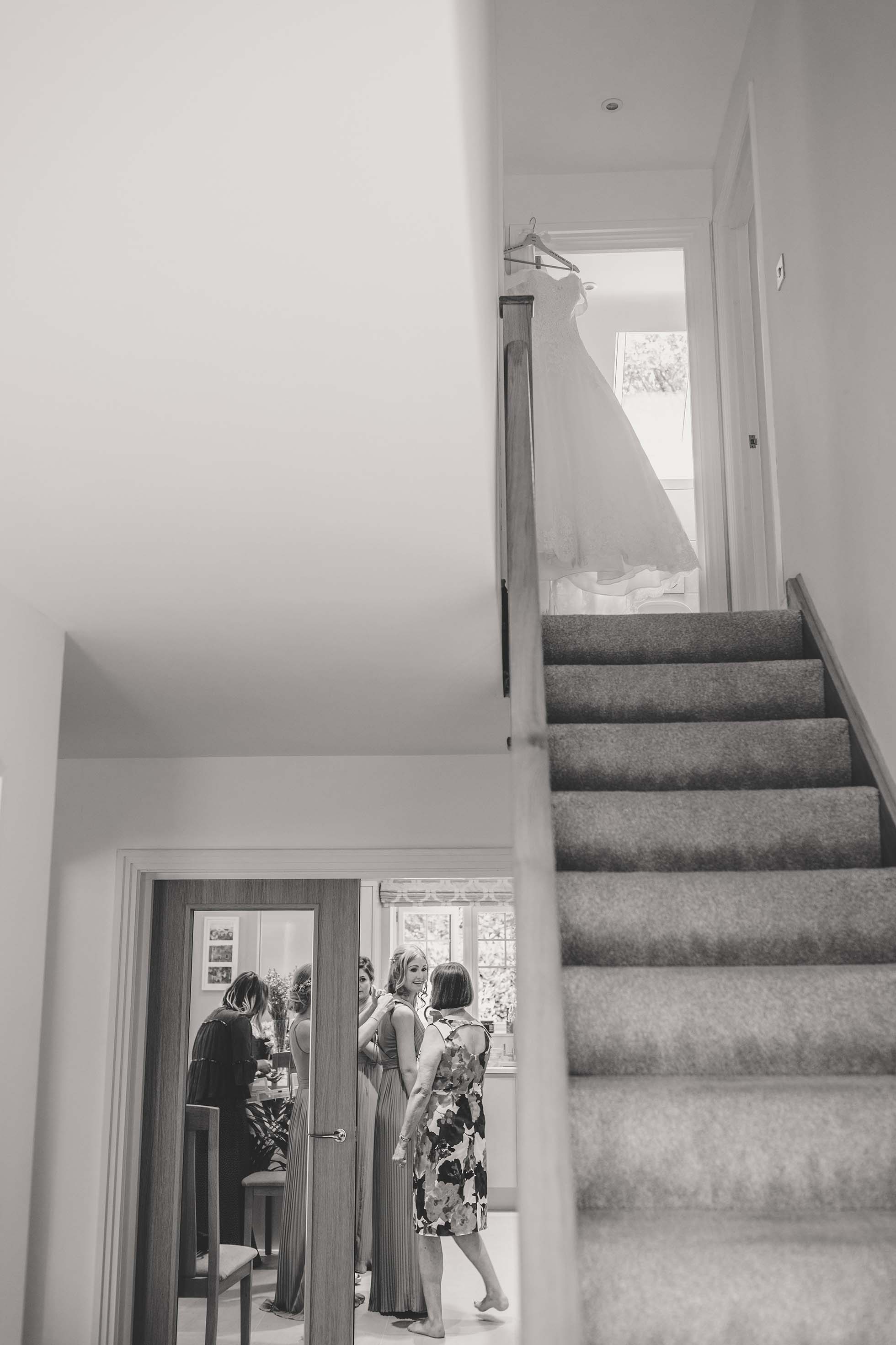 Alice and Phil's wedding at St Nicolas Church, Cranleigh and Loseley Park