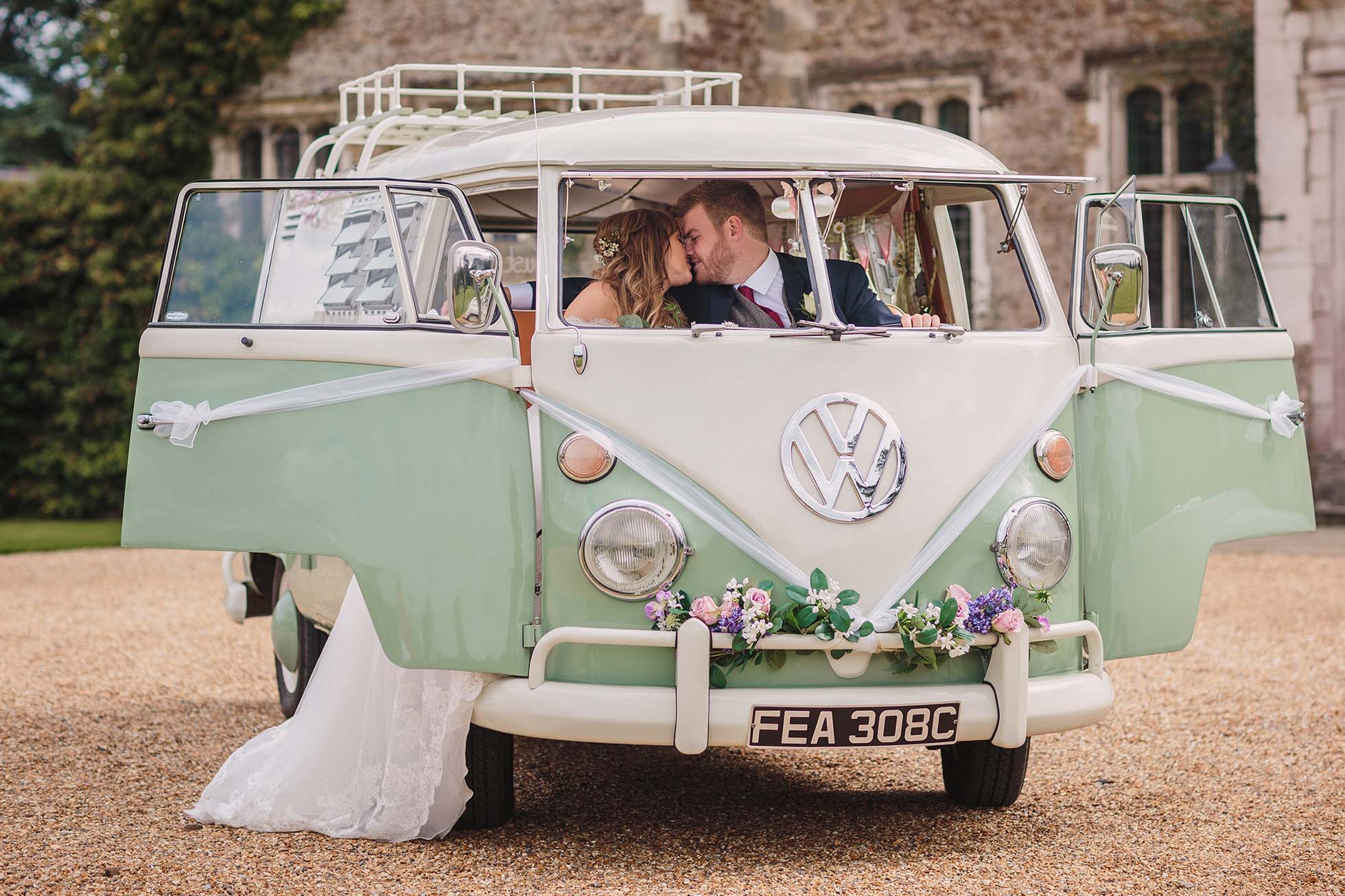 Alice and Phil's wedding at St Nicolas Church, Cranleigh and Loseley Park