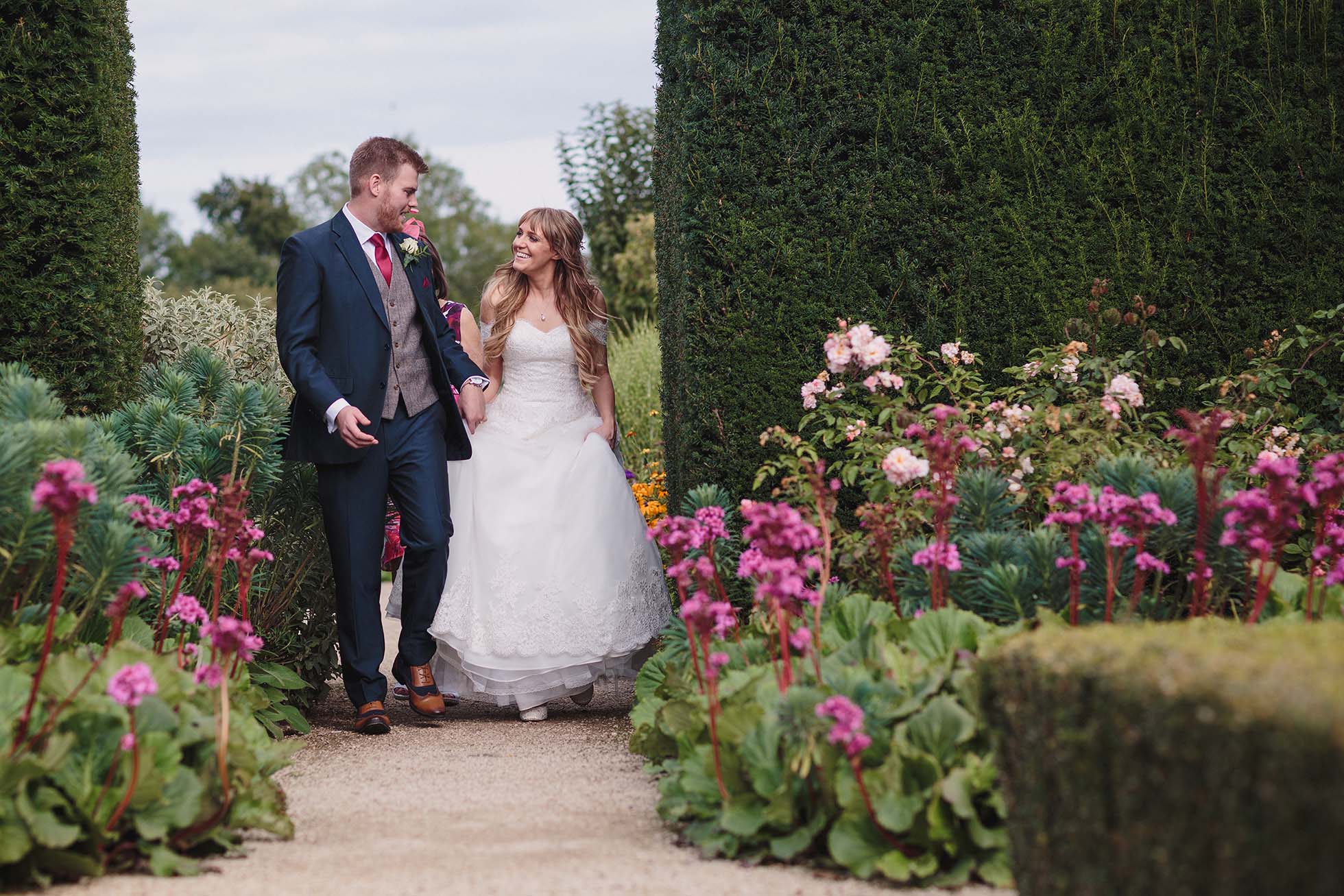Alice and Phil's wedding at St Nicolas Church, Cranleigh and Loseley Park