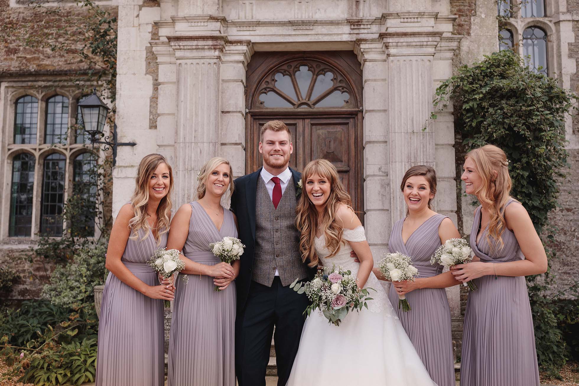 Alice and Phil's wedding at St Nicolas Church, Cranleigh and Loseley Park