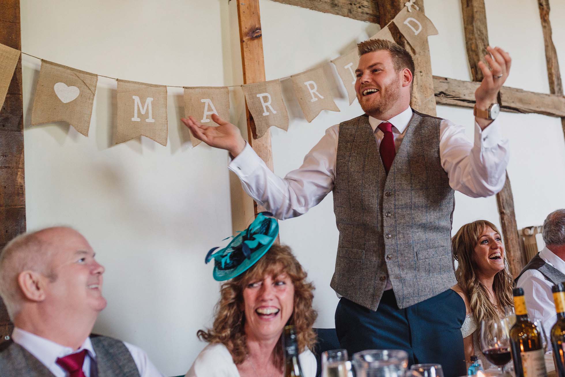 Alice and Phil's wedding at St Nicolas Church, Cranleigh and Loseley Park