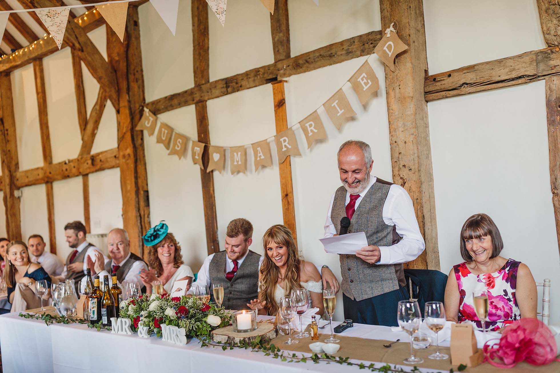 Alice and Phil's wedding at St Nicolas Church, Cranleigh and Loseley Park
