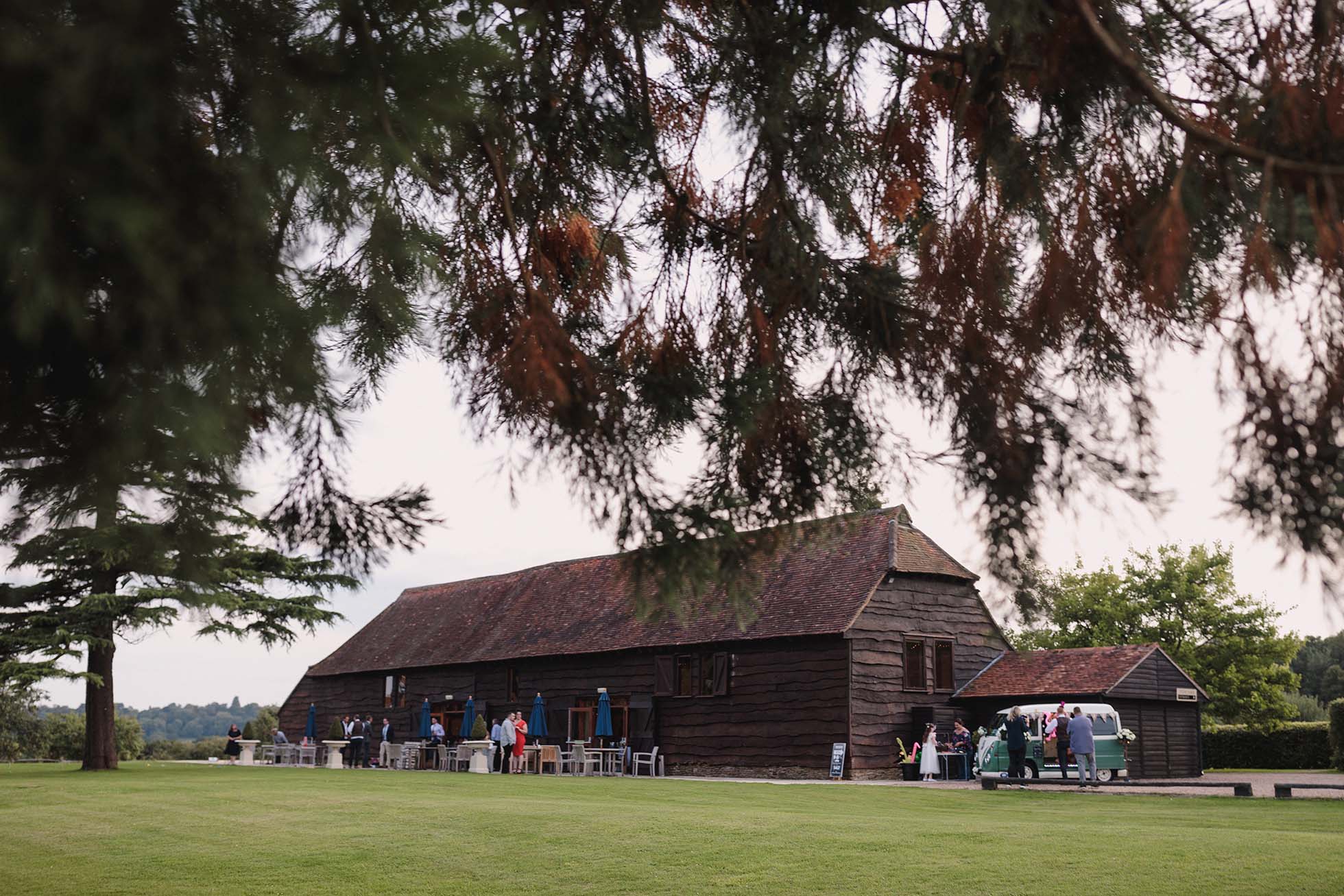 Alice and Phil's wedding at St Nicolas Church, Cranleigh and Loseley Park