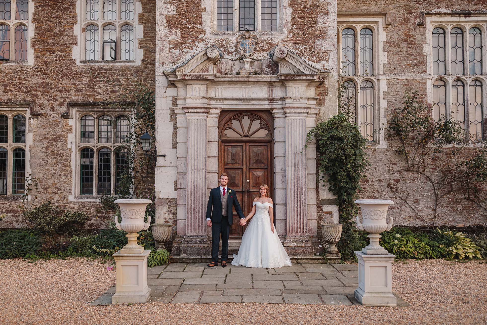 Alice and Phil's wedding at St Nicolas Church, Cranleigh and Loseley Park