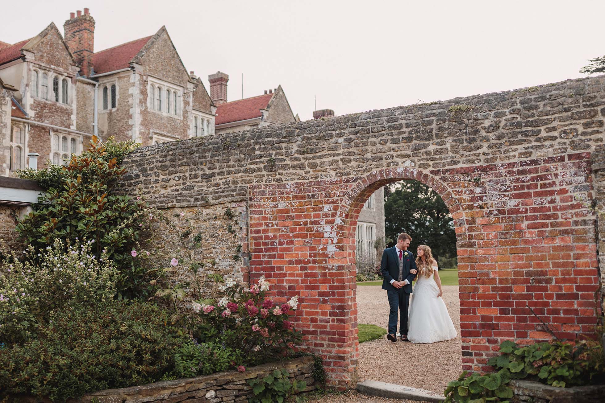 Alice and Phil's wedding at St Nicolas Church, Cranleigh and Loseley Park