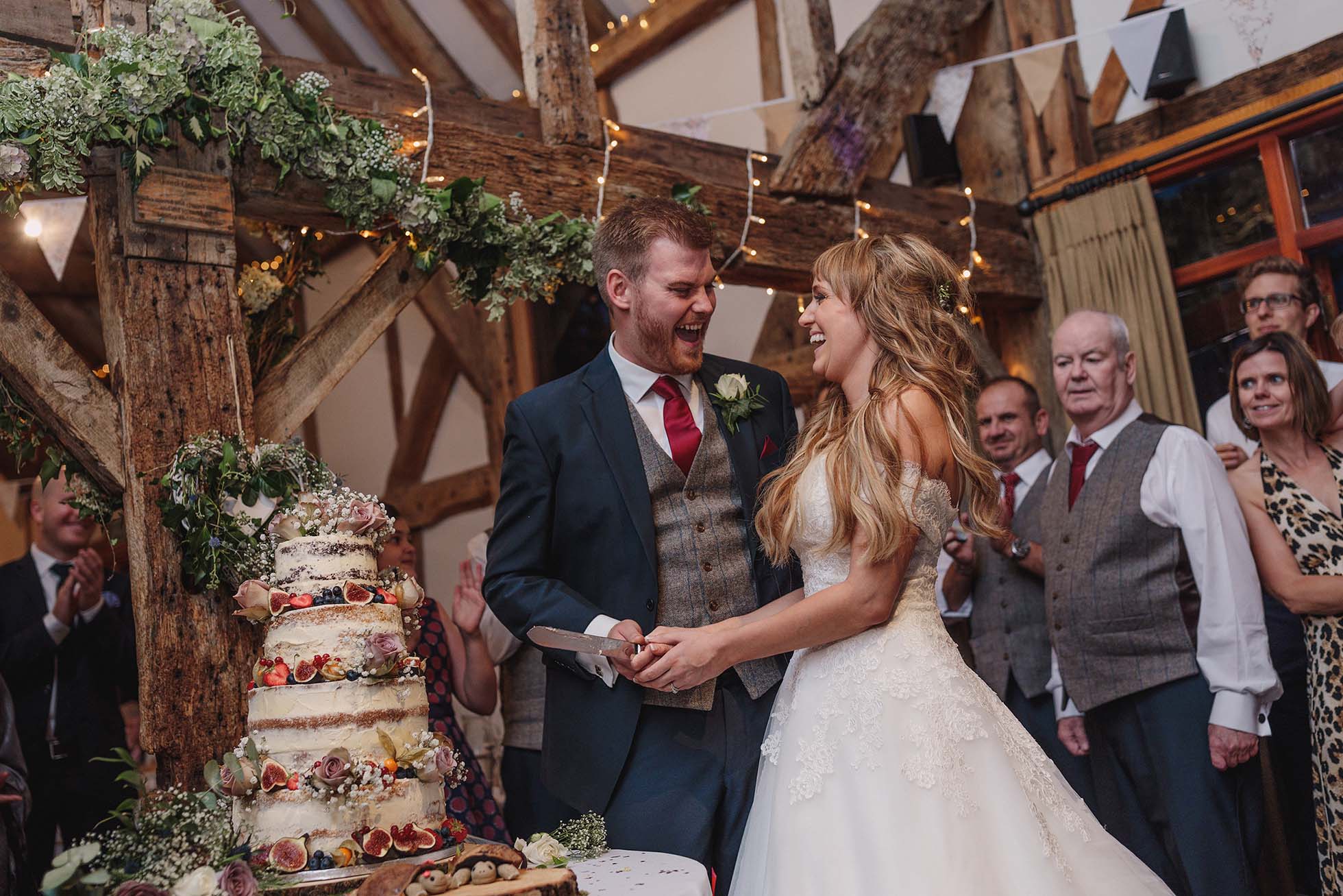 Alice and Phil's wedding at St Nicolas Church, Cranleigh and Loseley Park