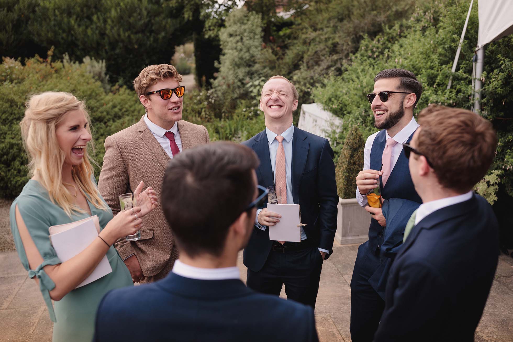 Alice and Phil's wedding at St Nicolas Church, Cranleigh and Loseley Park