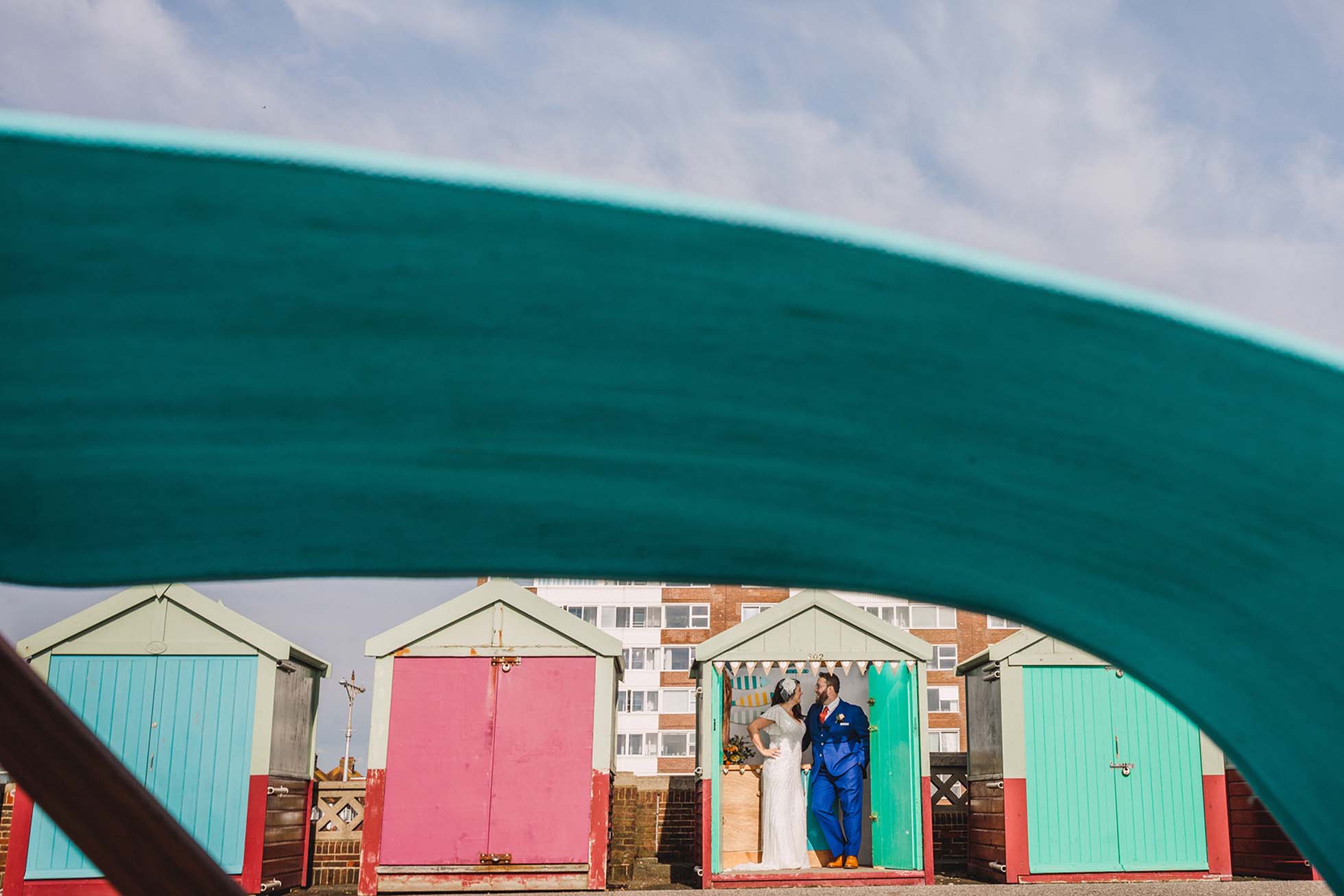 Mel and Lawrence's wedding at Drakes Hotel in Brighton