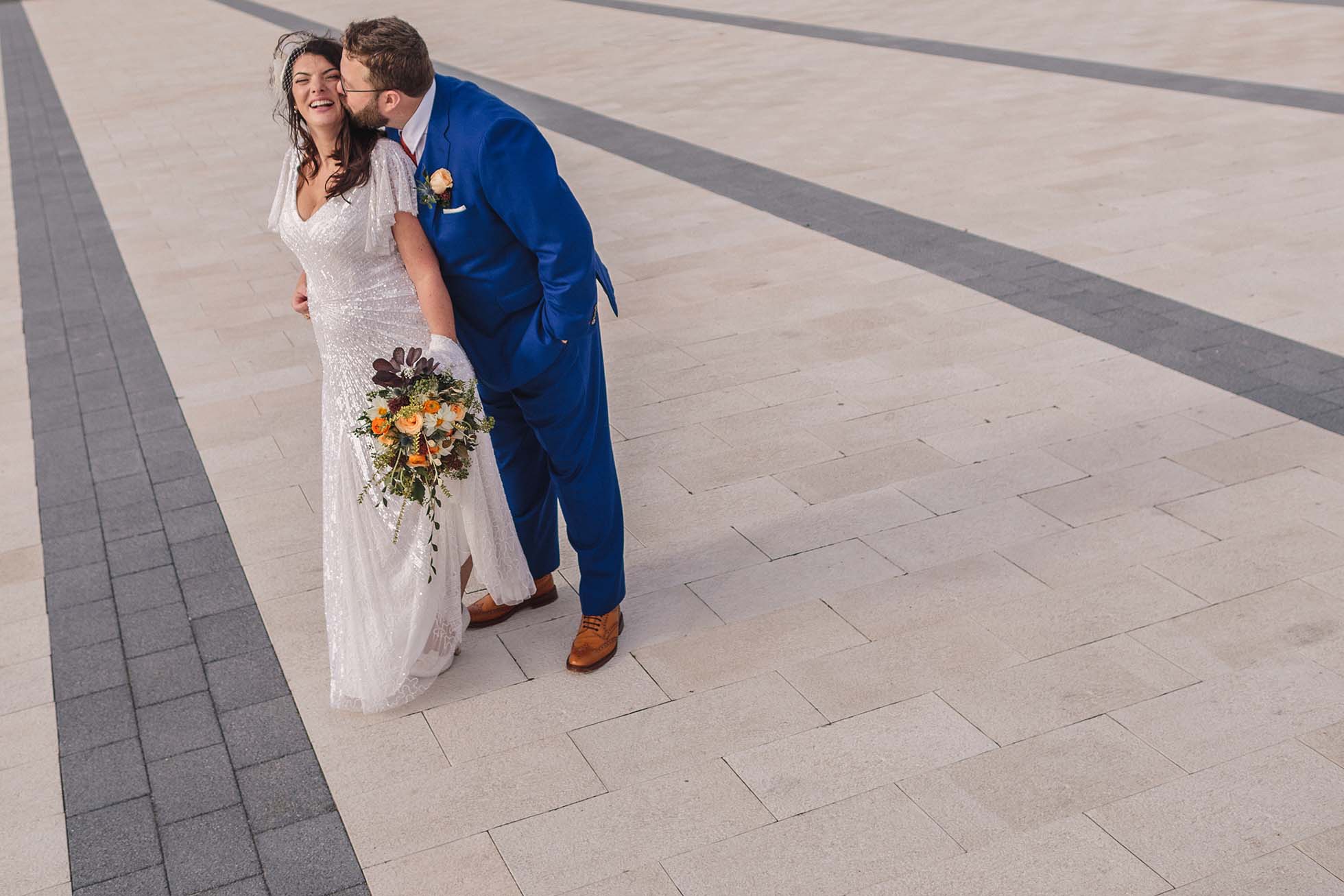 Mel and Lawrence's wedding at Drakes Hotel in Brighton