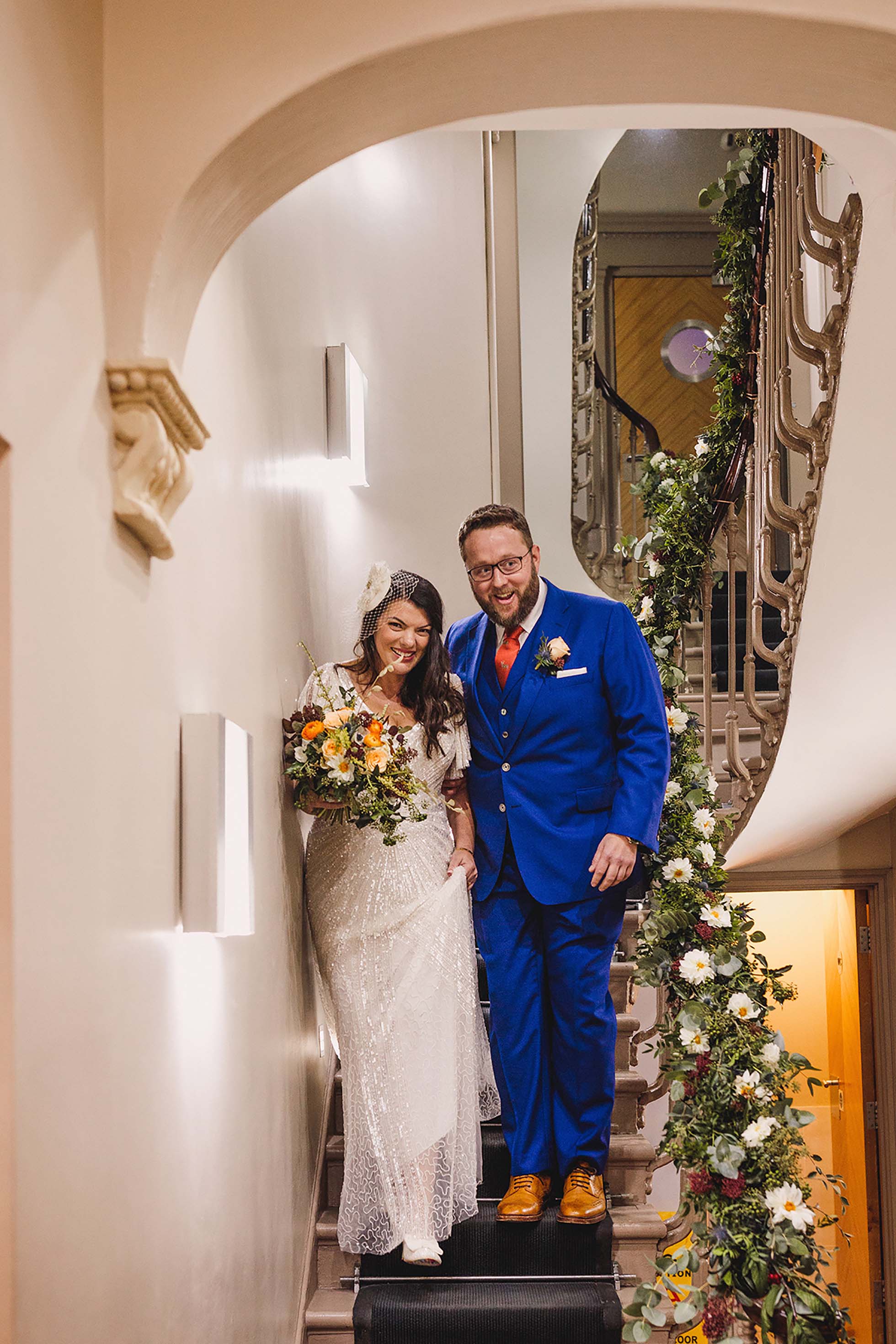 Mel and Lawrence's wedding at Drakes Hotel in Brighton