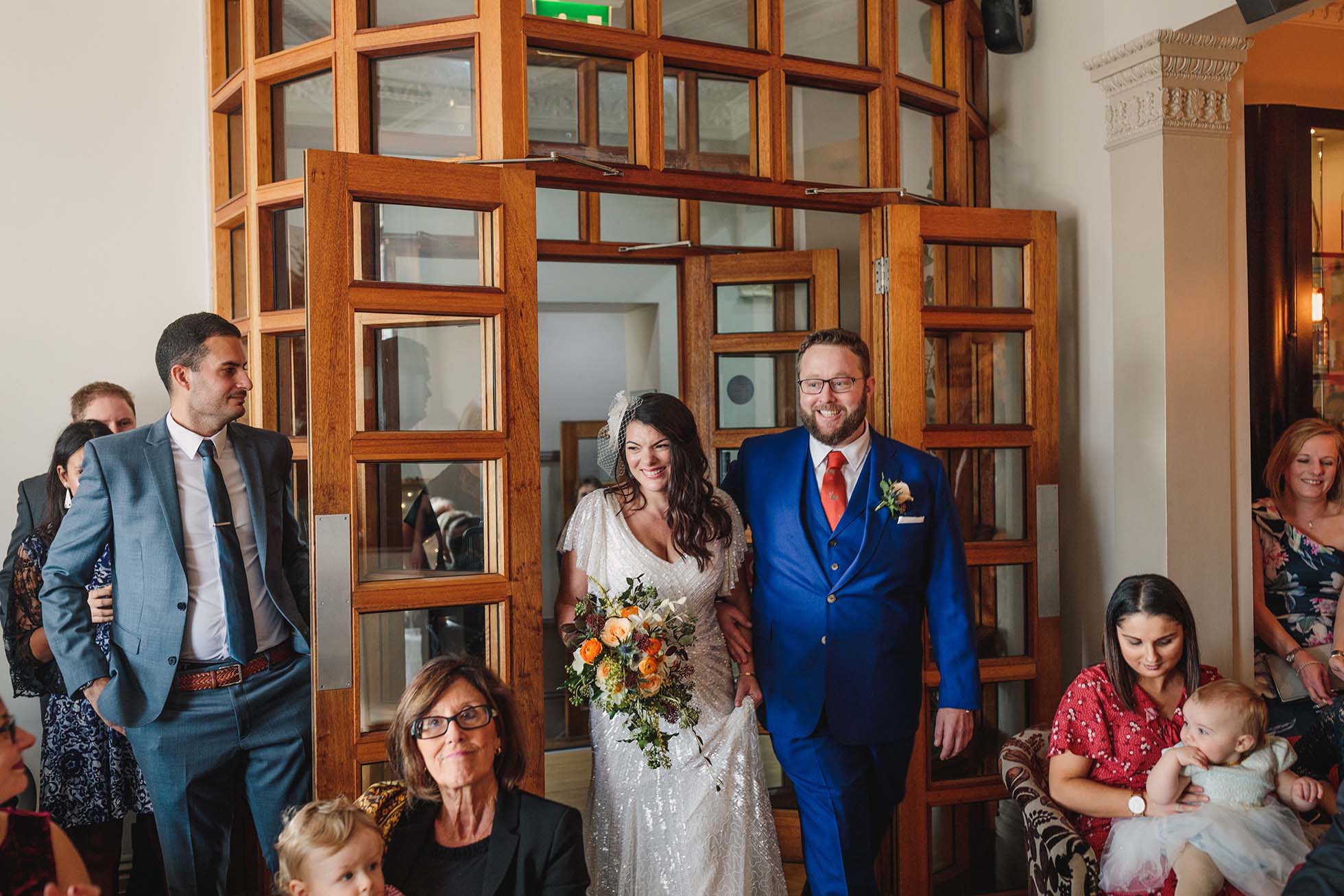 Mel and Lawrence's wedding at Drakes Hotel in Brighton