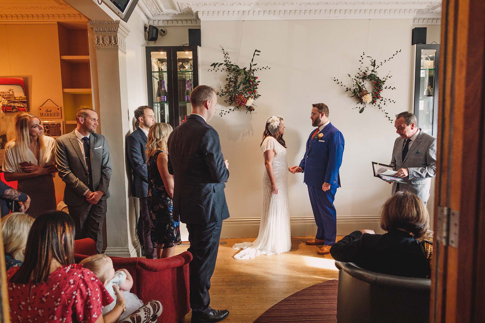 Mel and Lawrence's wedding at Drakes Hotel in Brighton