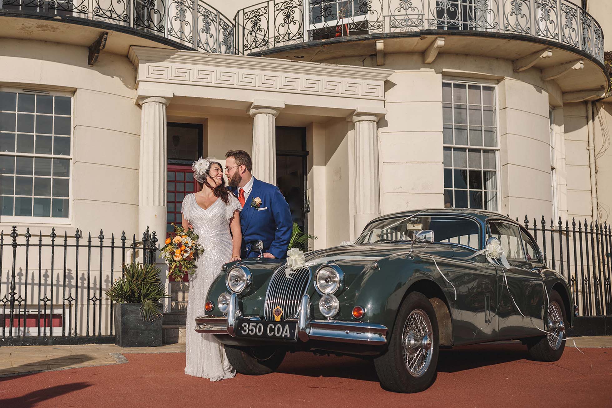 Mel and Lawrence's wedding at Drakes Hotel in Brighton