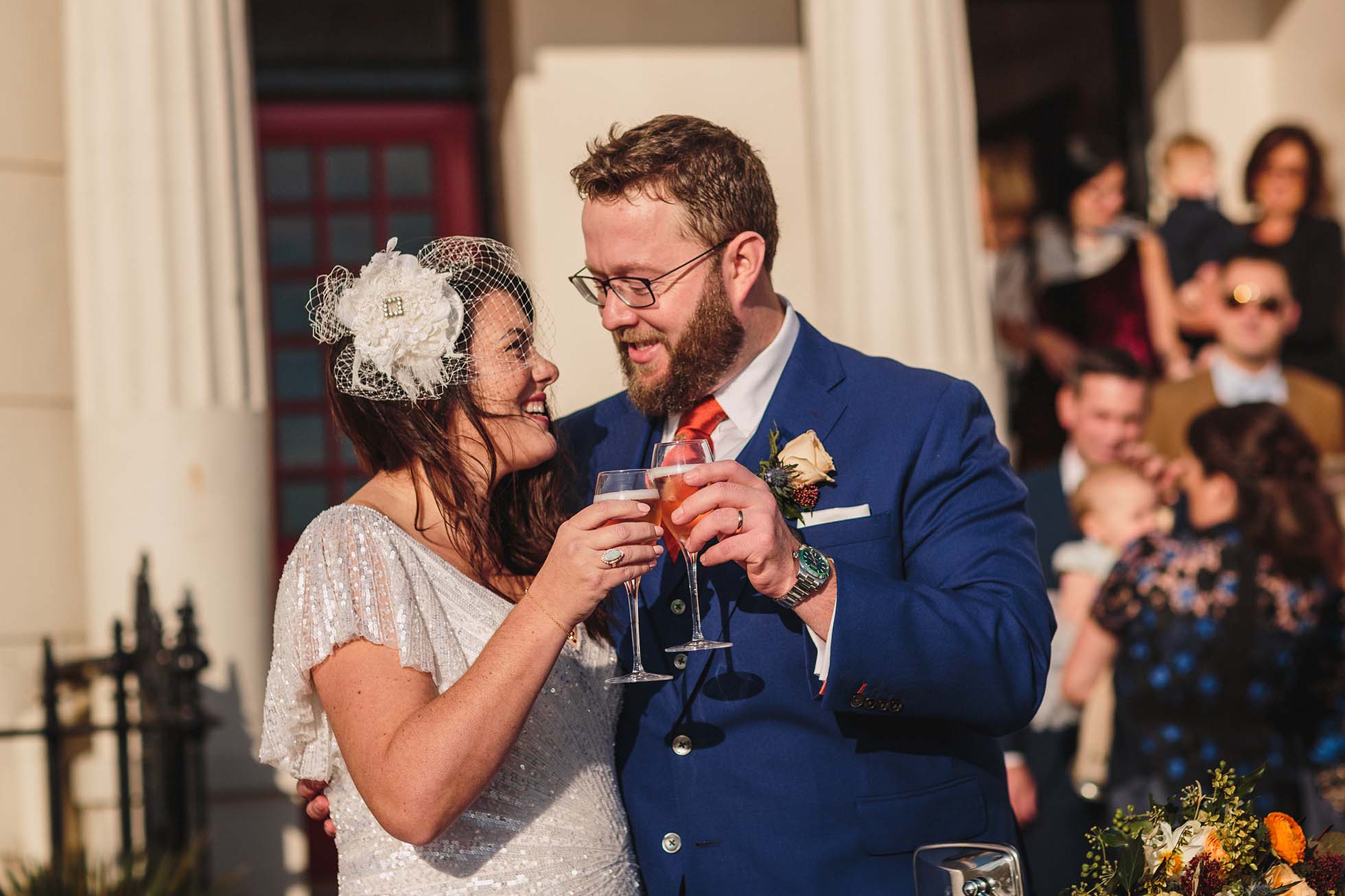 Mel and Lawrence's wedding at Drakes Hotel in Brighton