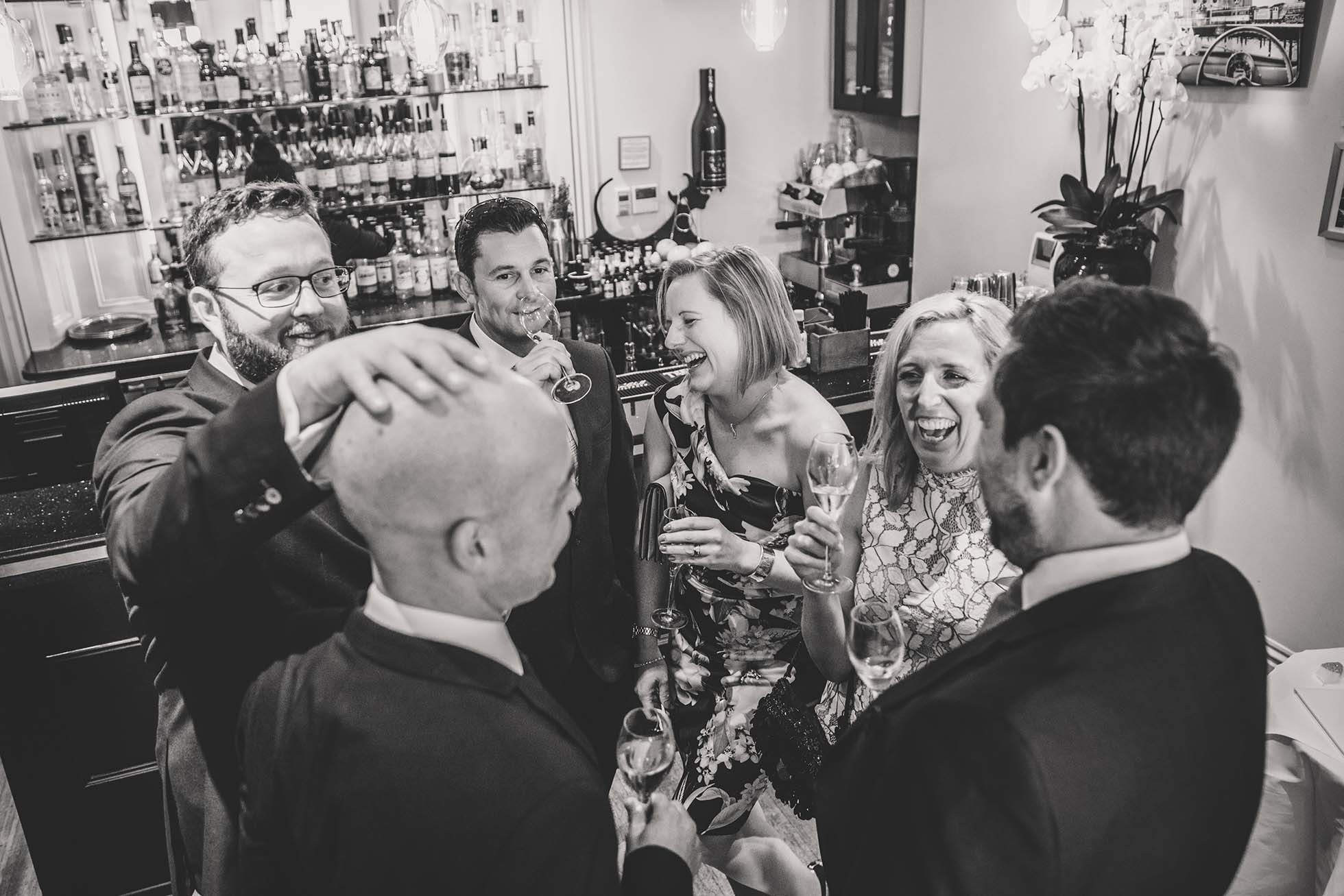 Mel and Lawrence's wedding at Drakes Hotel in Brighton