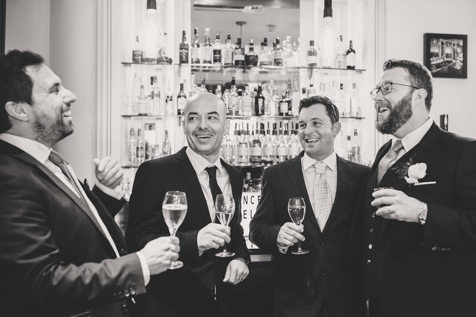 Mel and Lawrence's wedding at Drakes Hotel in Brighton