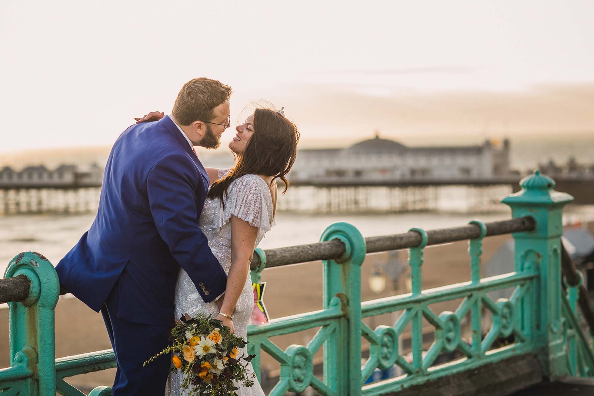 Mel and Lawrence's wedding at Drakes Hotel in Brighton