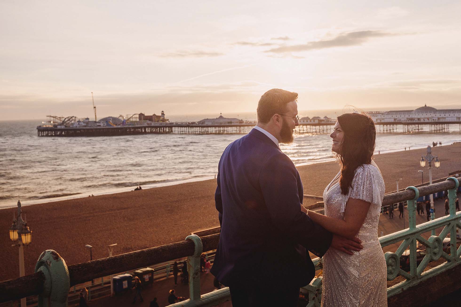 Mel and Lawrence's wedding at Drakes Hotel in Brighton