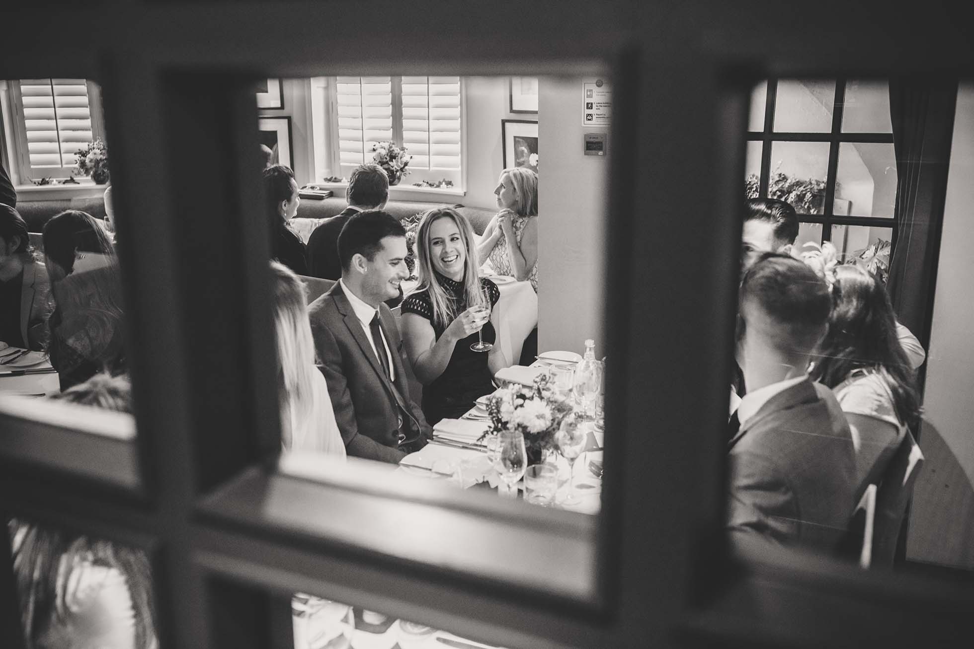 Mel and Lawrence's wedding at Drakes Hotel in Brighton