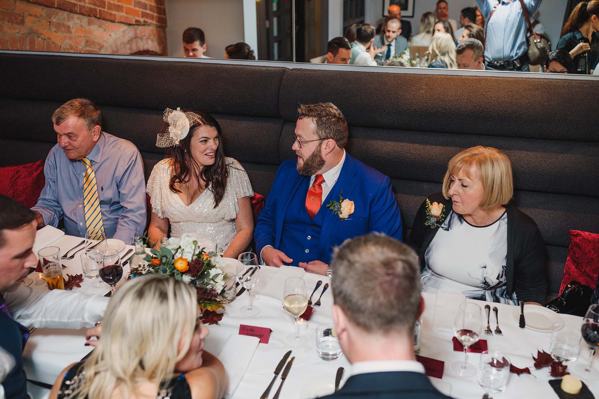 Mel and Lawrence's wedding at Drakes Hotel in Brighton