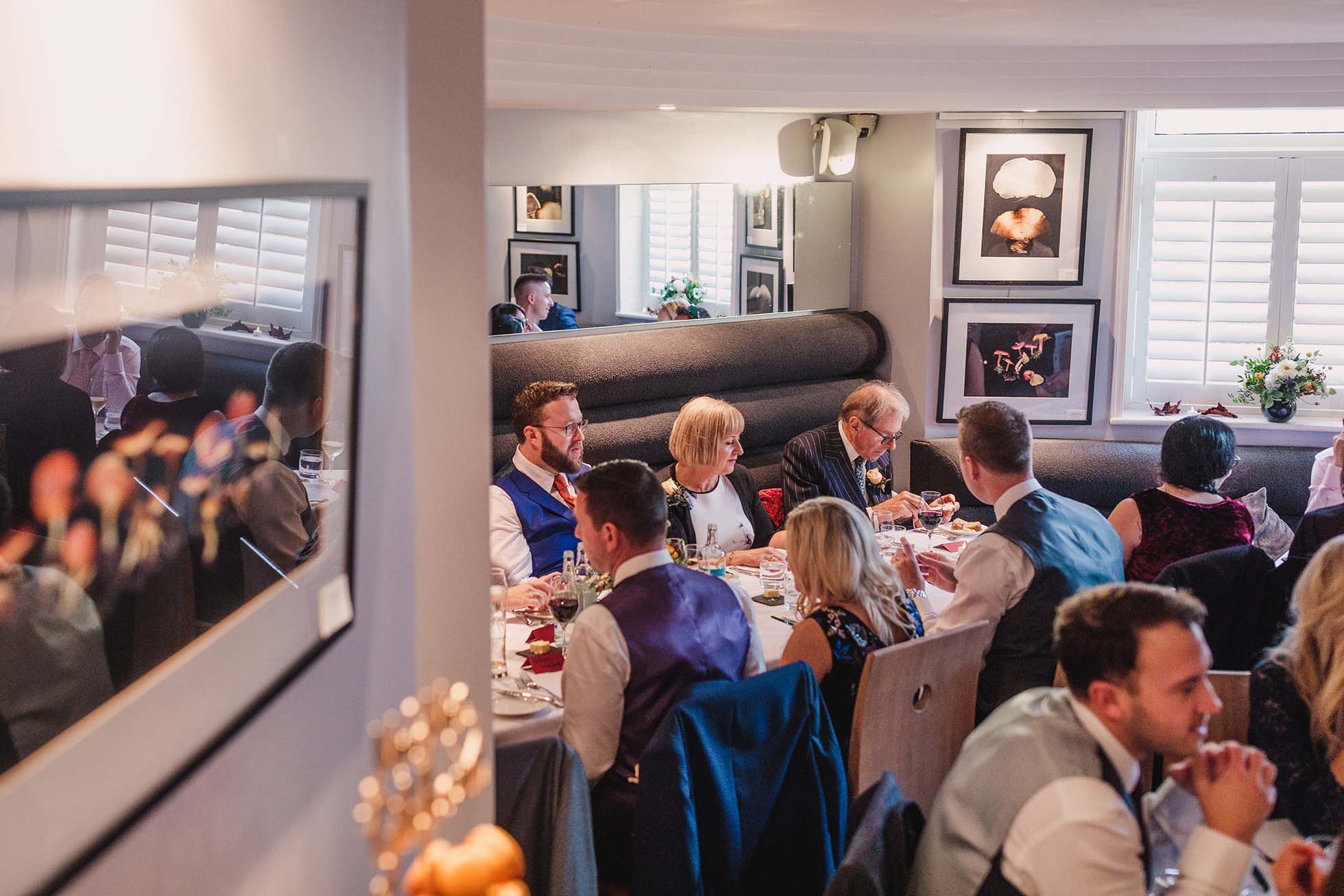 Mel and Lawrence's wedding at Drakes Hotel in Brighton