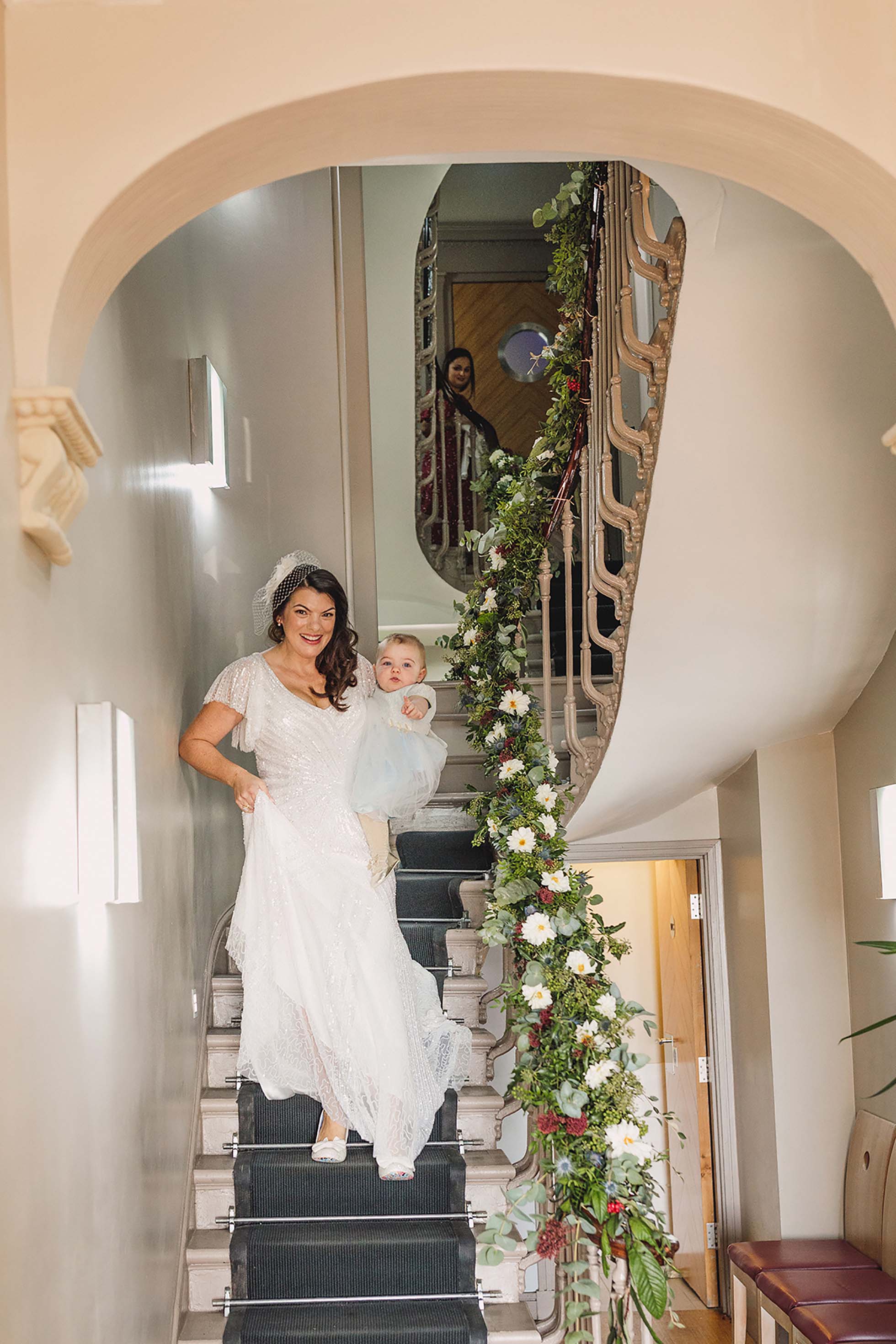 Mel and Lawrence's wedding at Drakes Hotel in Brighton