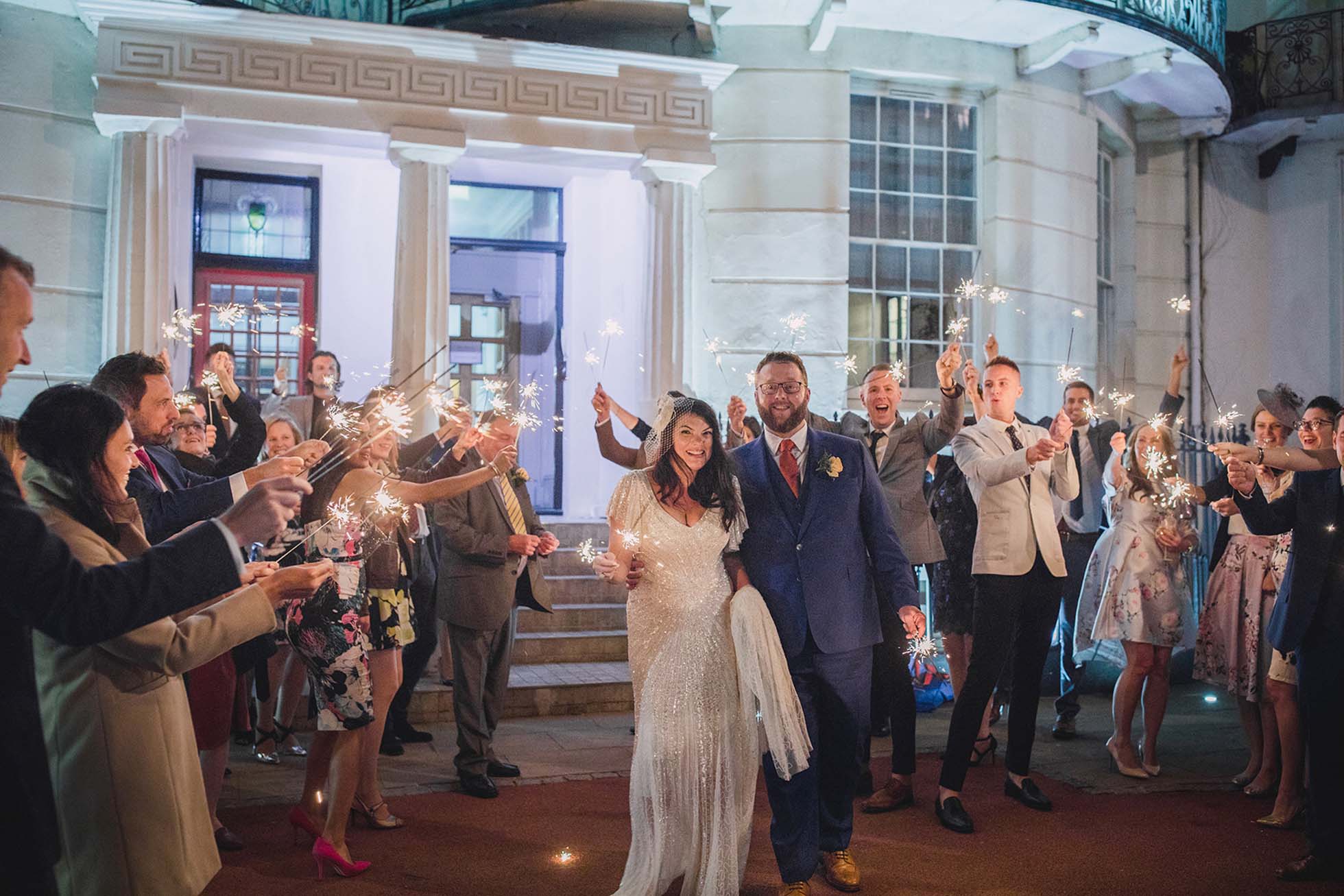 Mel and Lawrence's wedding at Drakes Hotel in Brighton