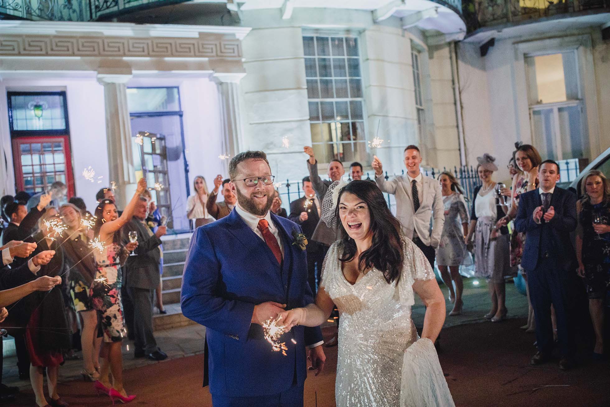 Mel and Lawrence's wedding at Drakes Hotel in Brighton