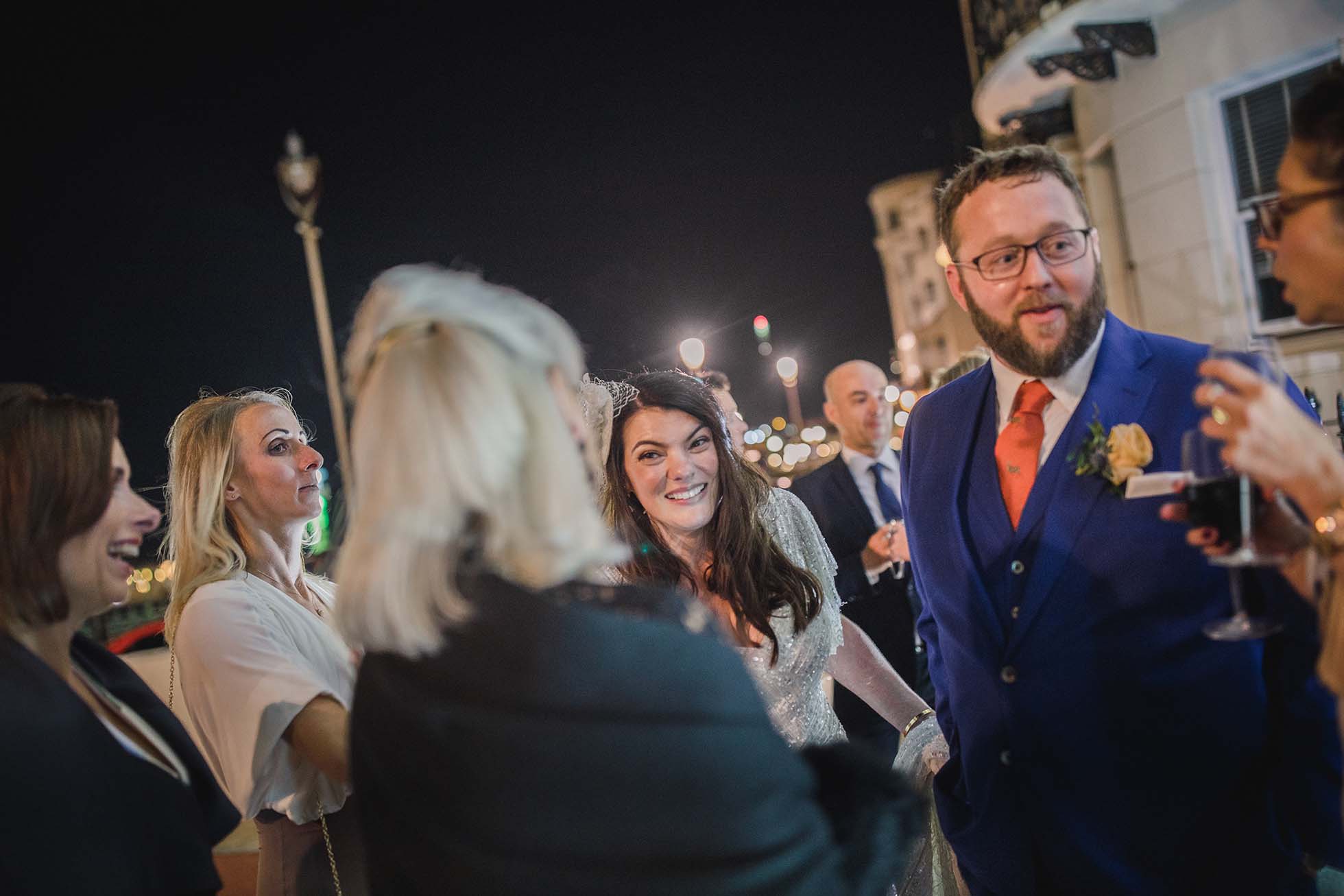 Mel and Lawrence's wedding at Drakes Hotel in Brighton