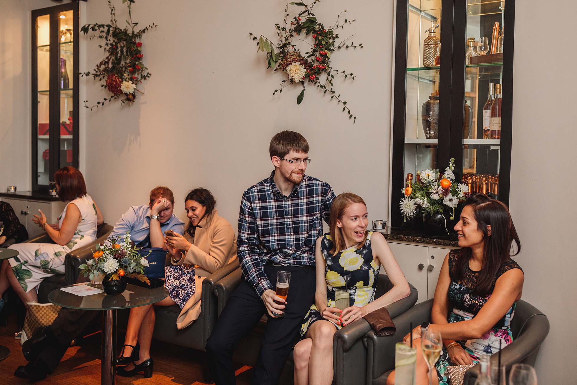 Mel and Lawrence's wedding at Drakes Hotel in Brighton