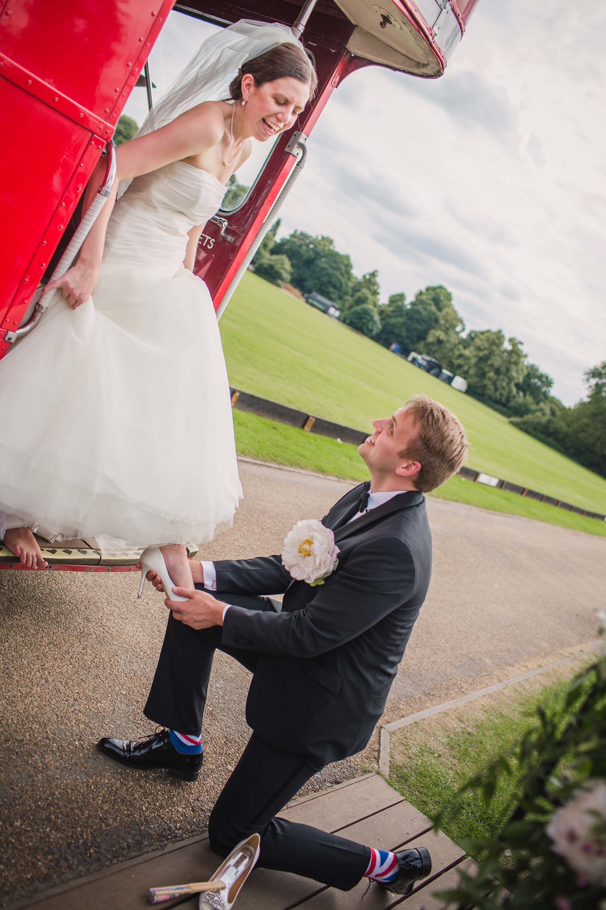 Tessa and Aaron's wedding at St Nicholas; Church, Pyrford and Ham Polo Club
