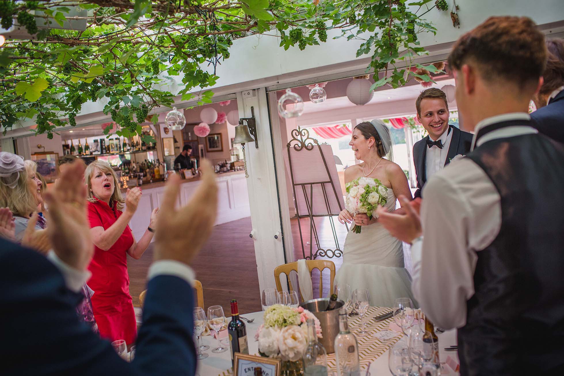 Tessa and Aaron's wedding at St Nicholas; Church, Pyrford and Ham Polo Club