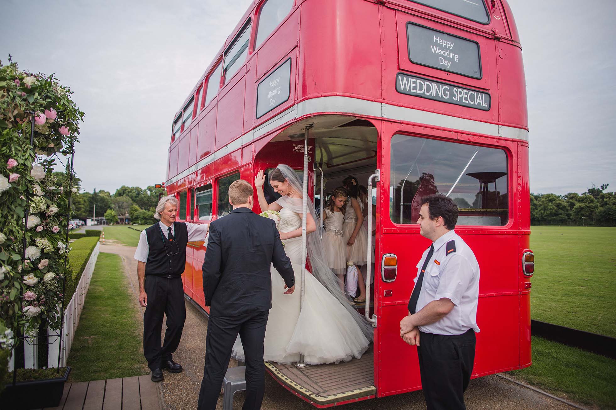 Tessa and Aaron's wedding at St Nicholas; Church, Pyrford and Ham Polo Club