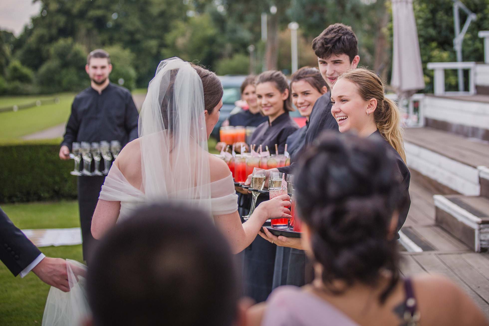 Tessa and Aaron's wedding at St Nicholas; Church, Pyrford and Ham Polo Club