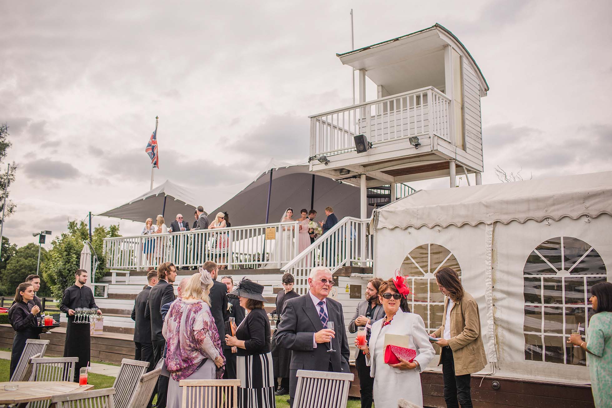 Tessa and Aaron's wedding at St Nicholas; Church, Pyrford and Ham Polo Club