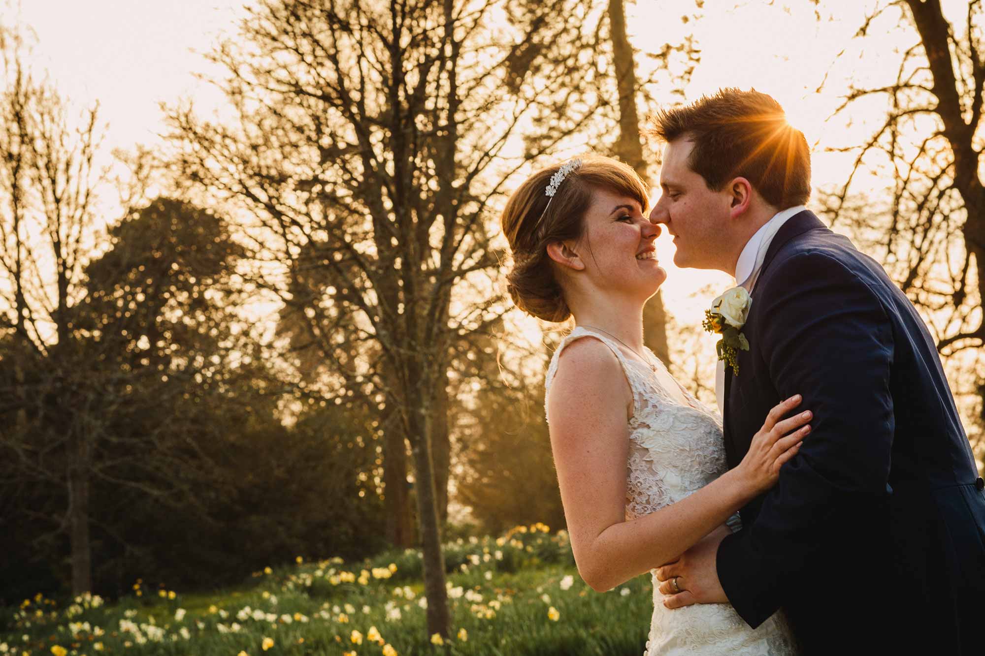 Golden hour at Buxted Park