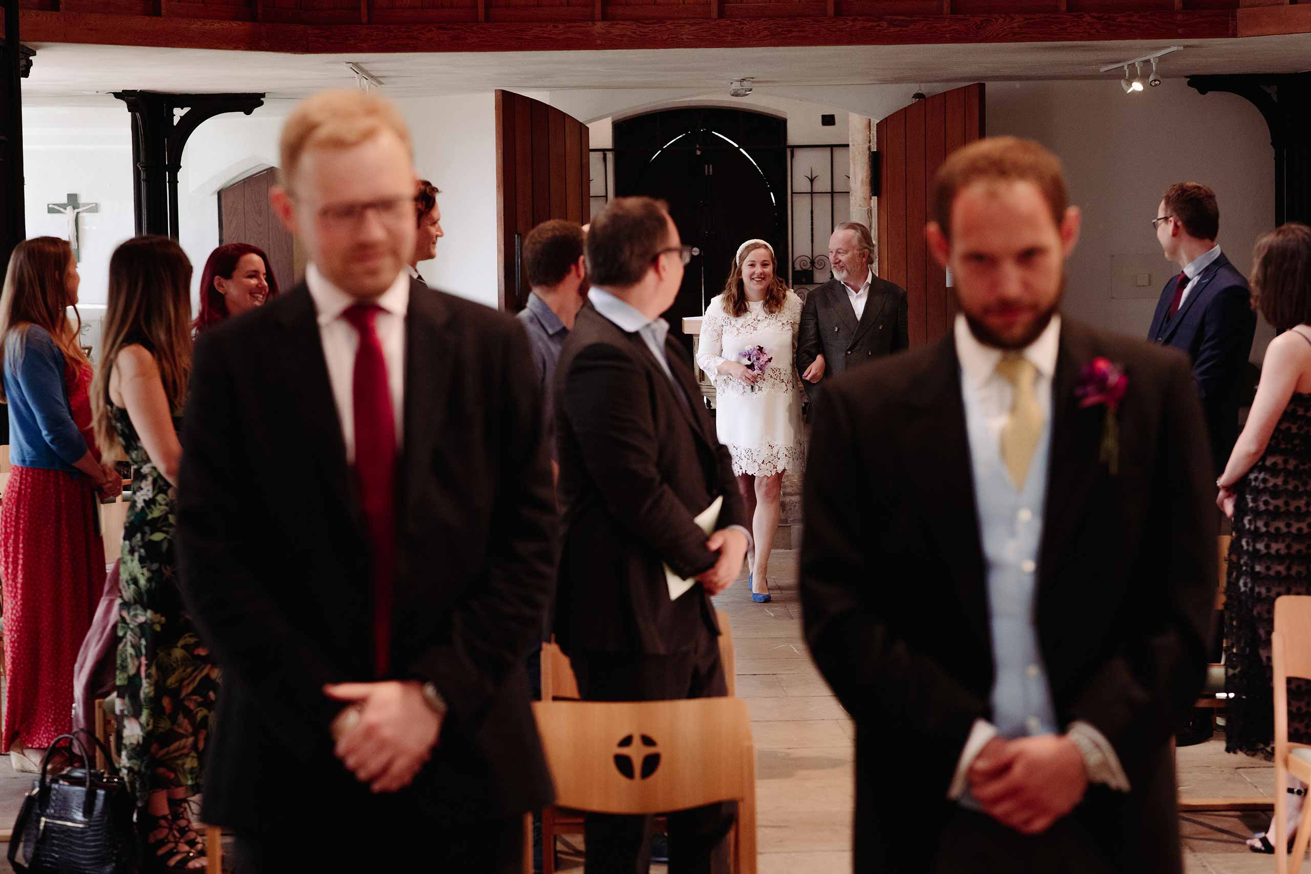 Intimate Streatham church lockdown wedding in July 2020 COVID-19 pandemic