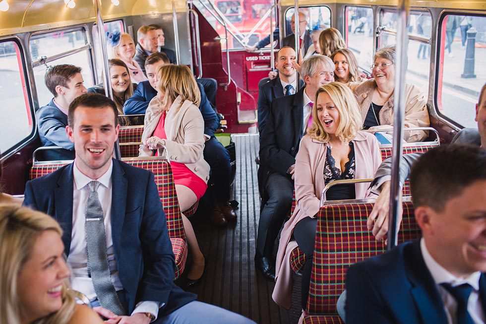 wedding transport London Routemaster Bus
